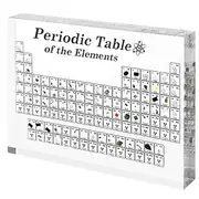 Periodic Table with Elements, Home Decoration, Teaching Display, Periodic Table of Elements, Toilet, Safe for Students, Teachers and Kids