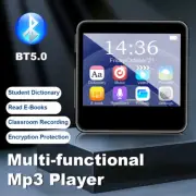 Portable MP3 Player Bluetooth Touch Screen MP4 Video Player FM Radio Recording