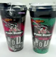 Green Day Punk Bunny Coffee Limited Pink Green 7-11 Speedway Tumbler Cup Sealed