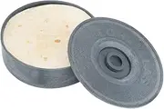 8.5 x 2.3 Inch Tortilla Warmers, 10 Microwave-Safe Tortilla Holders - Lids Included, Insulated, Black Plastic Tortilla Keepers, Tortilla Servers for Homes and Restaurants, Durable