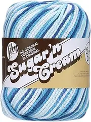 [Lily] Sugarn Cream Yarn Bulk Buy Ombres (6-Pack) Super Size Hippi 102019-191226