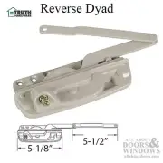 Amesbury Truth Casement Operator Sill Mounted Reverse Dyad Left Handed Operator