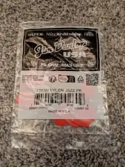 Jim Dunlop Nylon Jazz III Picks 24 Count 47R3N NIB