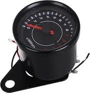 DONFAMDS Led Tachometer Gauge for Motorbikes Motorcycle Speedometer with Backlight Accurate Readings for Various Motorcycle Models