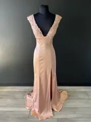 53735 Sherri Hill sz 0 Blush $350