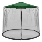 Mosquito Bug Net Parasol Outdoor Lawn Garden Camping Umbrella Sunshade Cover for