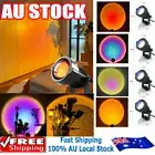 LED Sun Sunset Rainbow Projector Atmosphere Light Lamp USB Home DIY Gifts AUSV$