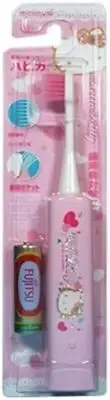 New Hapica Mini Electric Toothbrush Hapica Minus Ion Hello Kitty Pink from Japan