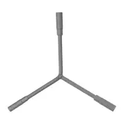 Y-Shaped 3 Way Socket Wrench 8/9/10mm Long Y-Type 6 Point Hex Spanner, Grey