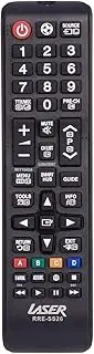Laser Remote Control for Samsung TVs – Works with All Samsung LCD, LED & Plasma Models – No Setup Required – Infrared Replacement Remote – Lightweight, Durable, Uses 2 AAA Batteries – Black