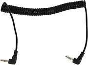 HOMOCONO to The Cable Angle Headphone Stereo Coil Cord Degree Aux Right Male Extension