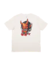 Oni Tee - Off-White/Red - Elliot Sloan | Fallen Footwear Australia