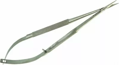 MICRO Scissors, 6", Straight Blades 8 mm, Round Handles, Premium Stainless