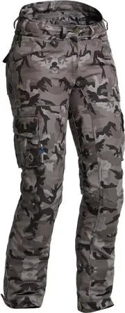 Lindstrands Zion Camo, textile pants waterproof , color: Black/Dark Grey/Grey , size: 56
