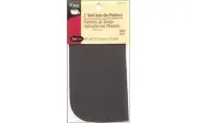 Dritz (55240-13T) Patches Iron-On Twill Grey