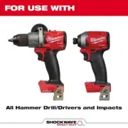 Milwaukee Masonry Drill Bits 15-Piece Concrete Big Hawg Carbide Hole Saw Kit