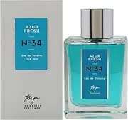 Azur Fresh N34 by The Master Perfumer for Men - 3.4 oz EDT Spray
