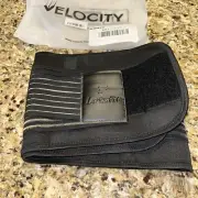 Velocity Lumbar Support Lower Waist Back Belt Brace Pain Relief Men Women XL