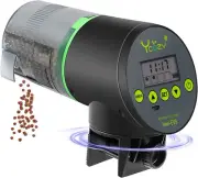 Ycozy Automatic Fish Feeder Rechargeable with USB Cable Moisture-Proof Intellige