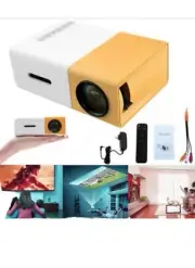 1080P Home Theater Cinema USB HDMI AV SD Mini HD LED Projector YG300 Portable