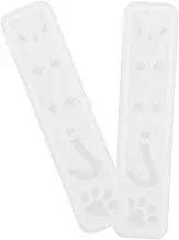 jojofuny 2pcs Cat Element Silicone Bookmark Molds for DIY Epoxy Resin Casting Flexible and Durable for and Creative Projects