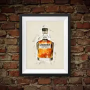 Wild Turkey Longbranch Kentucky Bourbon Whiskey - Original Wall Art Decor