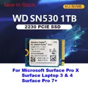 WD PC SN530 M.2 2230 SSD 1TB / 512GB NVMe PCIe For Microsoft Surface Pro XPro 7+