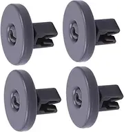 Mipcase Dishwasher Machine Caster Wheels 4pcs Dishwasher Lower Rack Rollers Wheels Replacement