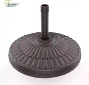 Wikiwiki 80 Lbs round Weighted Patio Umbrella Base, Free Standing Heavy Duty Bas