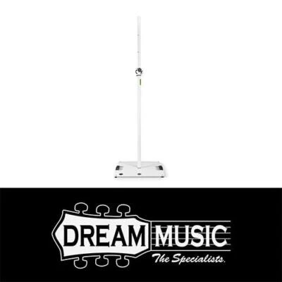 GRAVITY GLS431W WHITE LIGHTING STAND W/ OFF CENTRE MOUNTING OPTION