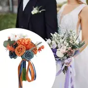 Wedding Bouquet Bridesmaid Bouquet for Anniversary Wedding Centerpieces