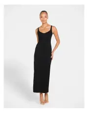 [Pilgrim] Melanie V Neck Maxi Dress in Black