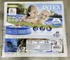 Intex 8'x24" Easy Set Round Inflatable Above Ground Pool WITH PUMP & FILTER