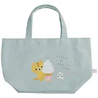 在飛比找PChome24h購物優惠-San-X 捲心奶油貓幻想冰淇淋系列帆布手提袋