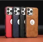 Luxury Leather Slim Case For iPhone 16 15 14 13 12 11 Pro Max XR X MAX 8 7 Plus
