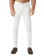 Frame L'Homme Slim Fit Jeans in Whisper White