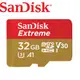 SanDisk Extreme Micro SDHC UHS-I ( A1)(V30) 32G 記憶卡[公司貨]