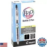 PILOT B2P Colors - Bottle to Pen Refillable and Retractable Rolling Ball Gel