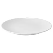 GODMIDDAG side plate, white, 20 cm