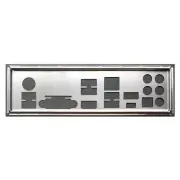 For MSI B350 X370 GAMING PRO CARBON I/O Shield Back Plate Blende Bracket