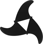 Paddleboard Fin Replacement - 3pcs Fiberglass Nylon Surfboard Fins Replacement, Paddleboard Accessories, Decorative Multifunctional Easy Installation Surfing Supplies for Short Board, Fun Board