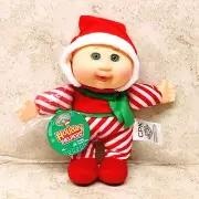 Cabbage Patch Kids Doll Holiday Helpers Christie Candy Cane Christmas 9"