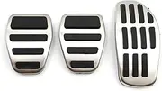 Szwaldaper Car No Drilling Foot Pedals Pad Covers, for Nissan, Sentra Acessories Sylphy B18 2019-2022 Car Brake Clutch Pedal Pads Acessories Car Accelerator Pedal Cover(3 pcs)