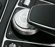 Alloy Multimedia Control Badge Sticker Emblem AMG Mercedes Benz C E GLC GLE GLS