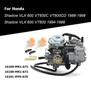 For Honda 1988-1998 Carburetor Shadow VLX600 VT600C VT600CD Deluxe 16100-MR1-673