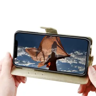 SAMSUNG 適用於三星 Galaxy J2 J4 Core A6S 錢包矽膠手機保護套的翻蓋皮套