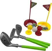 Generic Children's Mini Golf Set with 3 Balls and 3 Tees for Backyard Fun