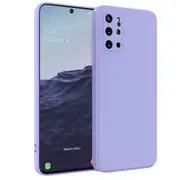 MCC For Samsung Galaxy S20+ Plus Soft Liquid Silicone Shockproof Case Cover G985 [Light Purple]