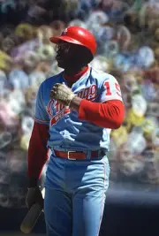 Dick Allen Chicago White Sox looks on v the Baltimore Orioles at - 1974 Photo