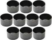Set of 10 Yakishime Tubular Rice Bowl (Small) [4.1 x 3.0 inches (105 x 76 mm)] | Hitsu, Rice Stand